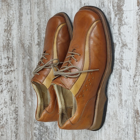 🟪Sz 43 Bed Stu Brown Leather Lace Up Oxford - Picture 9 of 16